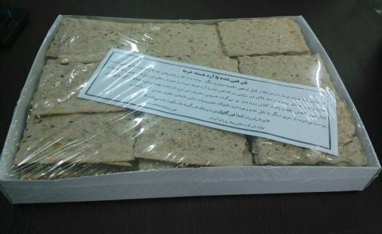 نان رژیمی غنی شده با آرد هسته خرما